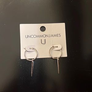 Uncommon James Silver Spike and Hoop Earrings